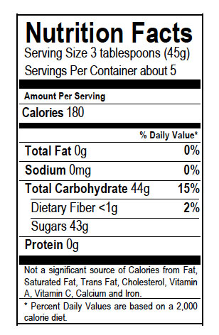 French Toast Batter Mix Nutrition Facts
