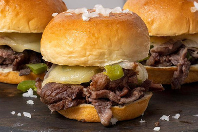 Philly Cheesesteak Sliders [kingshawaiian.com]