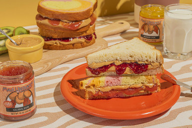 Rainbow PB&J Recipe