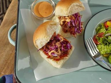 Hawaiian Barbecue Sliders