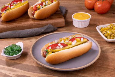 Almost Chicago Style Hot Dog Recipe | King's Hawaiian