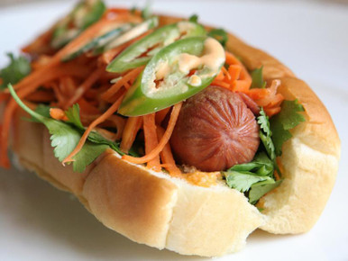 Banh Mi Hot Dog with a Twist Recipe - King's Hawaiian