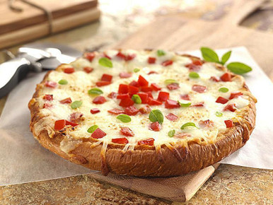 Buffalo Mozzarella & Roma Tomato Pizza