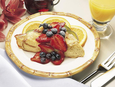 Baked French Toast with Berry Compote