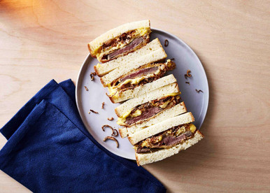 Hawaiian Chicken Fried Steak Katsu Sandwich