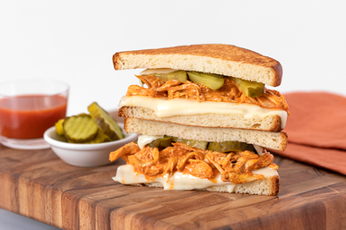 Buffalo Chicken Grilled Cheese