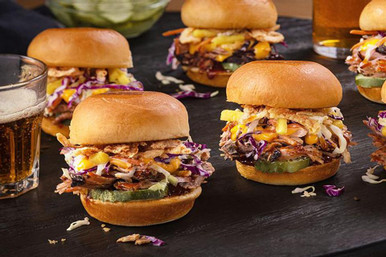 Motley Que Pulled Pork Sliders