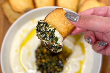 Whipped Ricotta and Dipping Oil