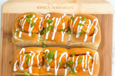 Buffalo Chicken Meatball Subs