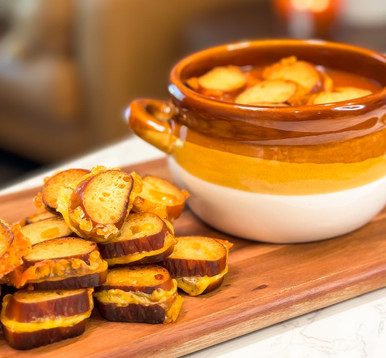 Mini Grilled Cheese Pretzel Bites