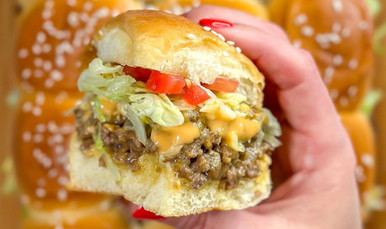 Chopped Cheese Slider
