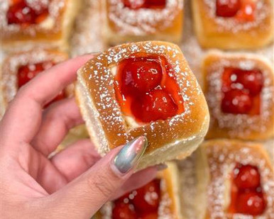 Cherry Danish Bites