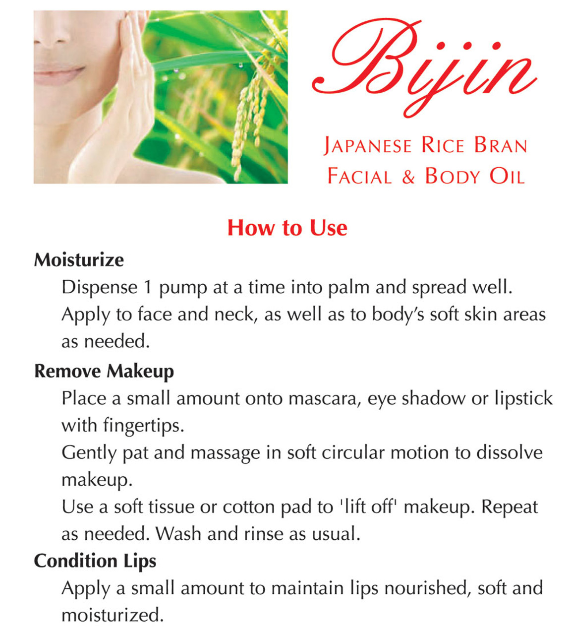 Rice Bran Oil – A Japanese secret for softening the skin