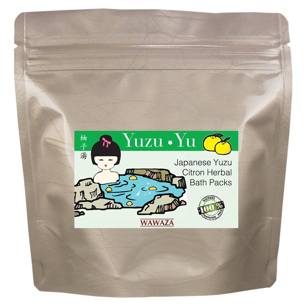 Yuzu Citron Japanese Traditional Bath Kit - WAWAZA