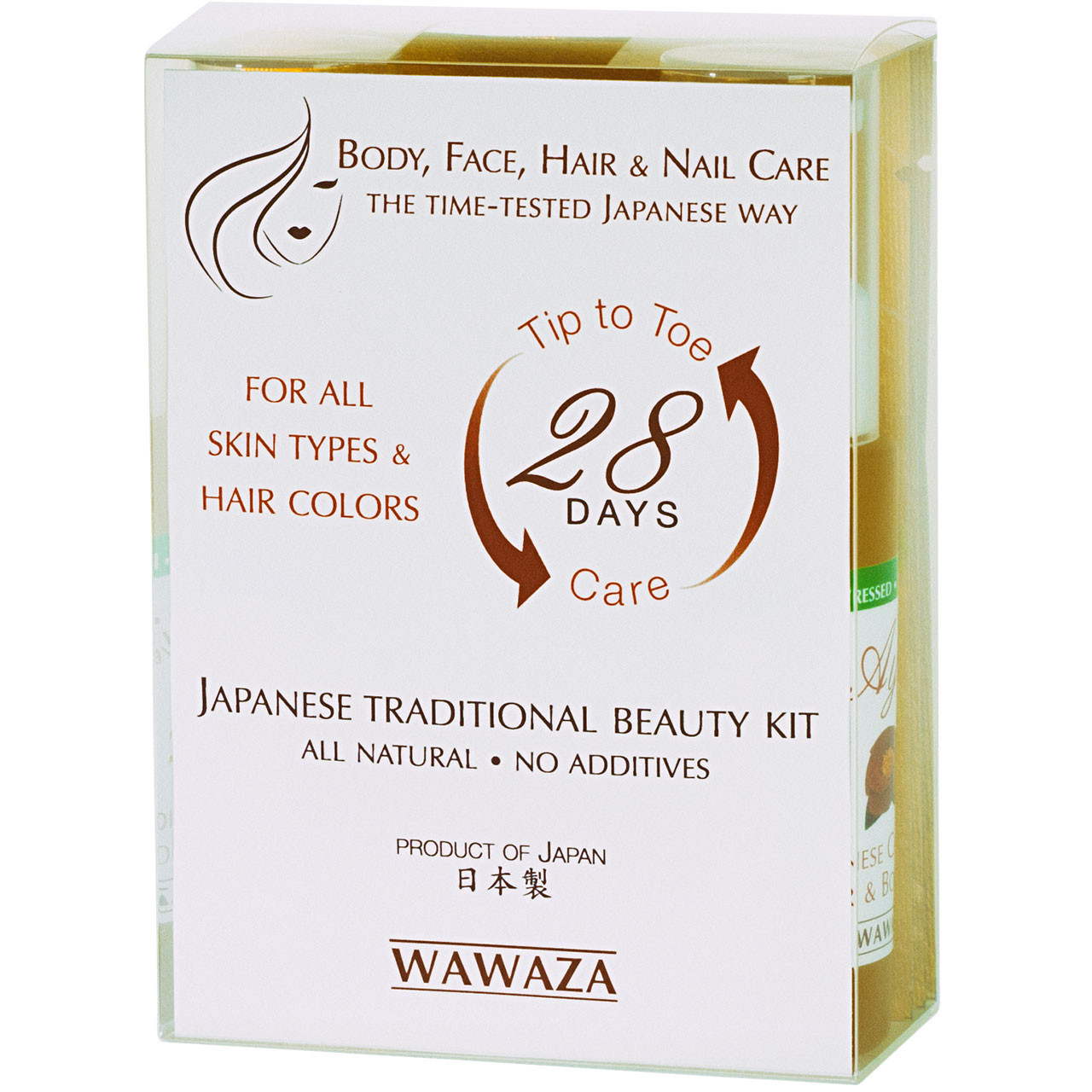 Funori Japanese Seaweed Hair Cleanser and Conditioner WAWAZA
