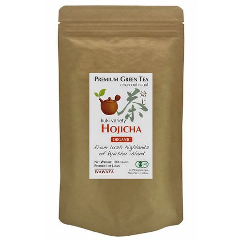 Charcoal-Roasted Hojicha Green Tea (Kuki-cha) 100g