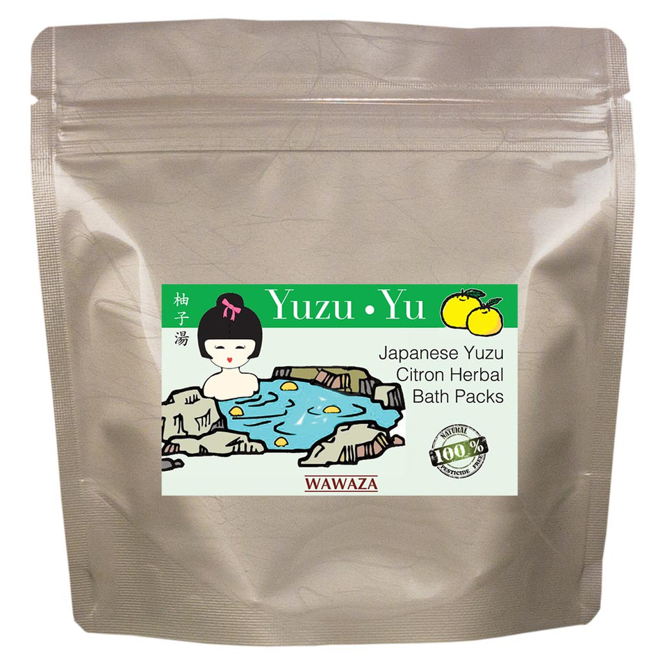 Japanese Green Tea Bath Packs WAWAZA