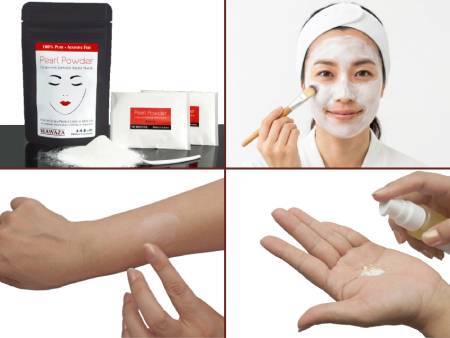 Akoya pearl powder for Japanese skincare