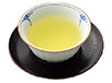 Cup of sencha green tea