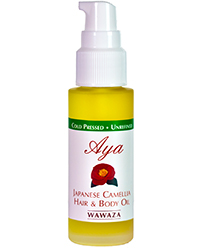 Wild Camellia japonica oil for hair and skin. Cold-pressed. Unrefined. 