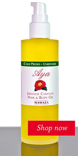 Aya Japanese Camellia hair and body oil