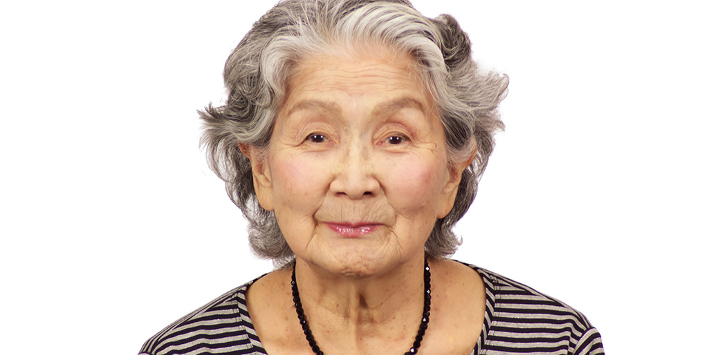 Fumi san has just turned 95