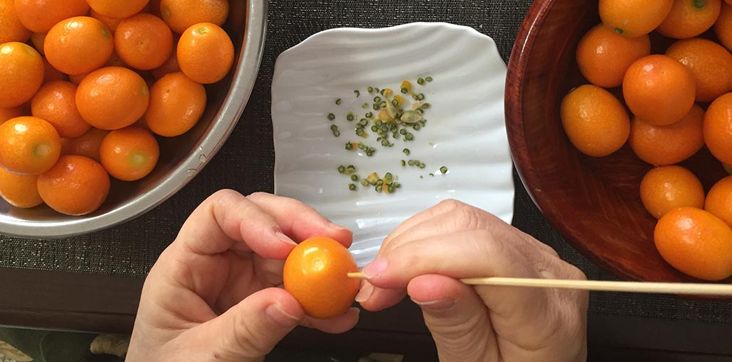 How to make Japanese kumquat preserve