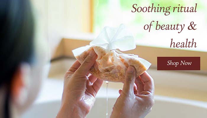 All natural Japanese herbal bath packs