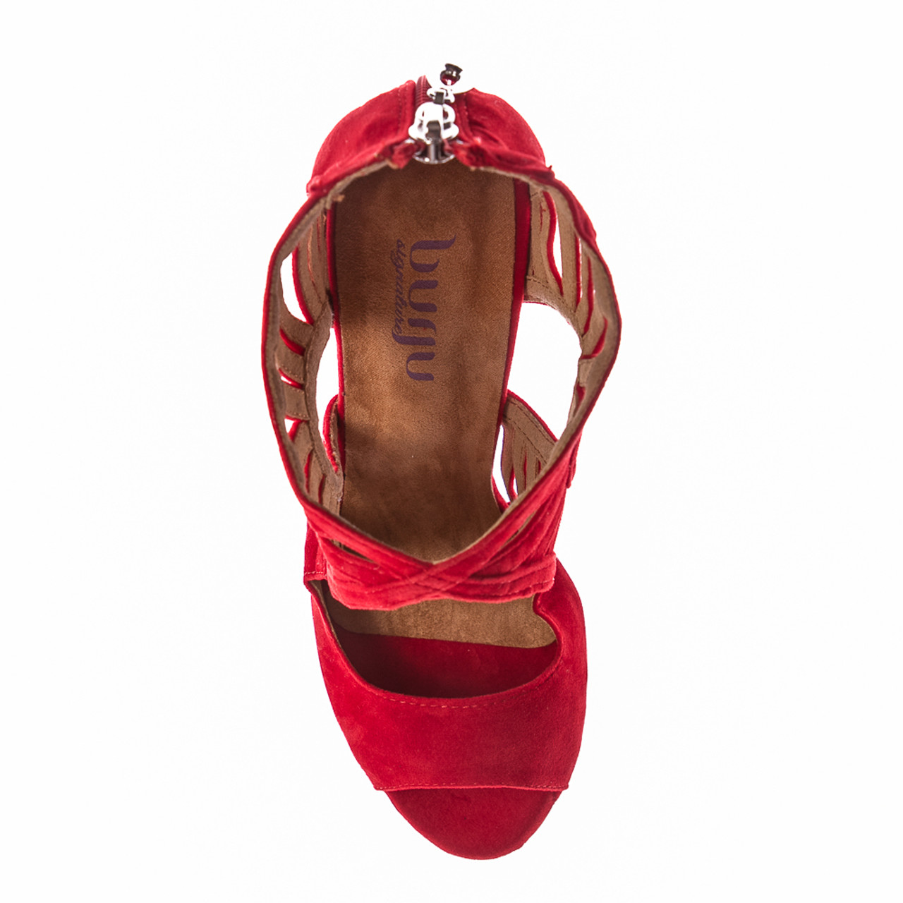 Camila - Made to Order - Open Toe Cutout Heels - Burju Shoes