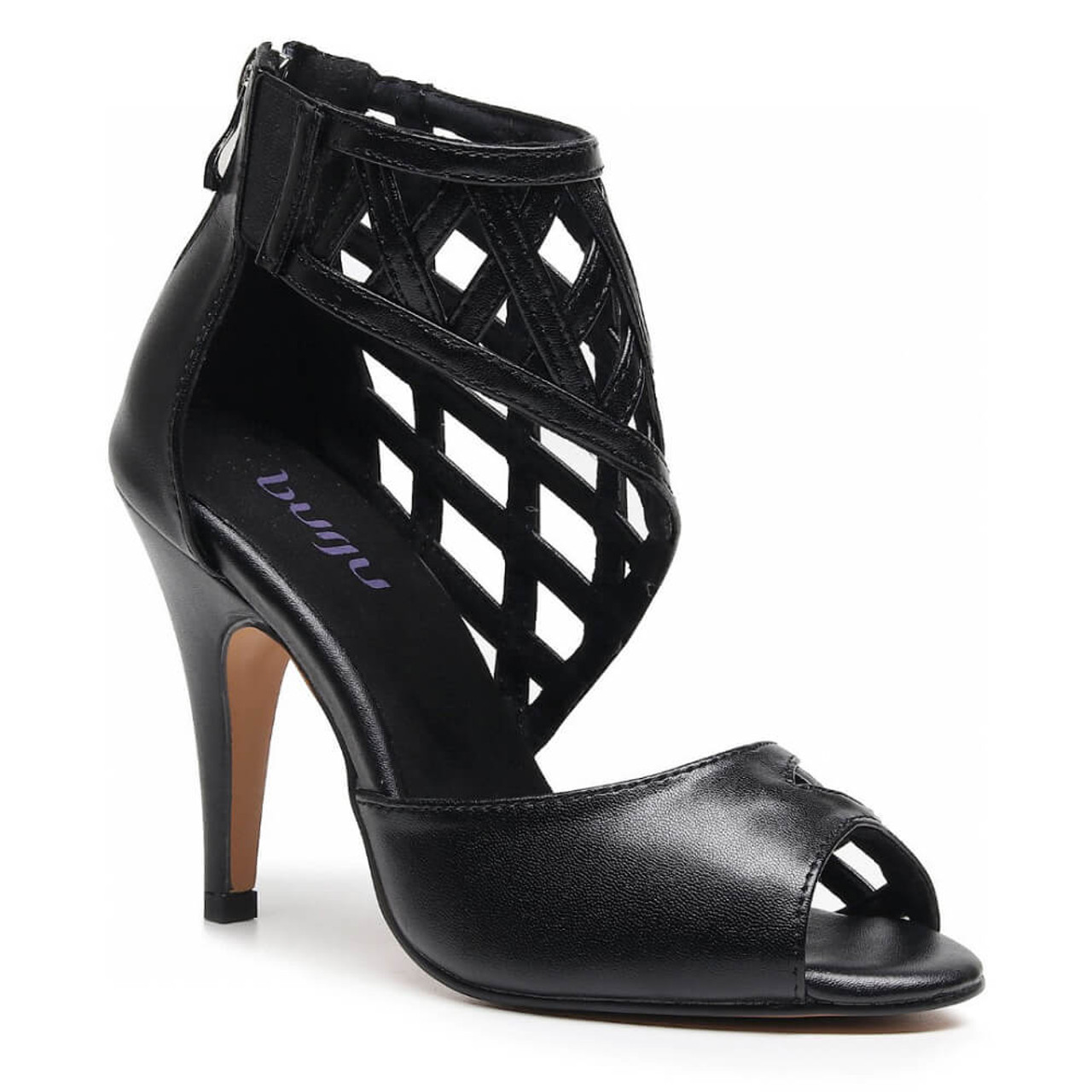 Valentino Rockstud Block-Heel Leather Sandal | White high heel sandals,  White block heel sandals, White sandals heels