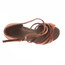 Loraina - Nude Strappy Dance Shoe - 3.5 inch Flared Heels