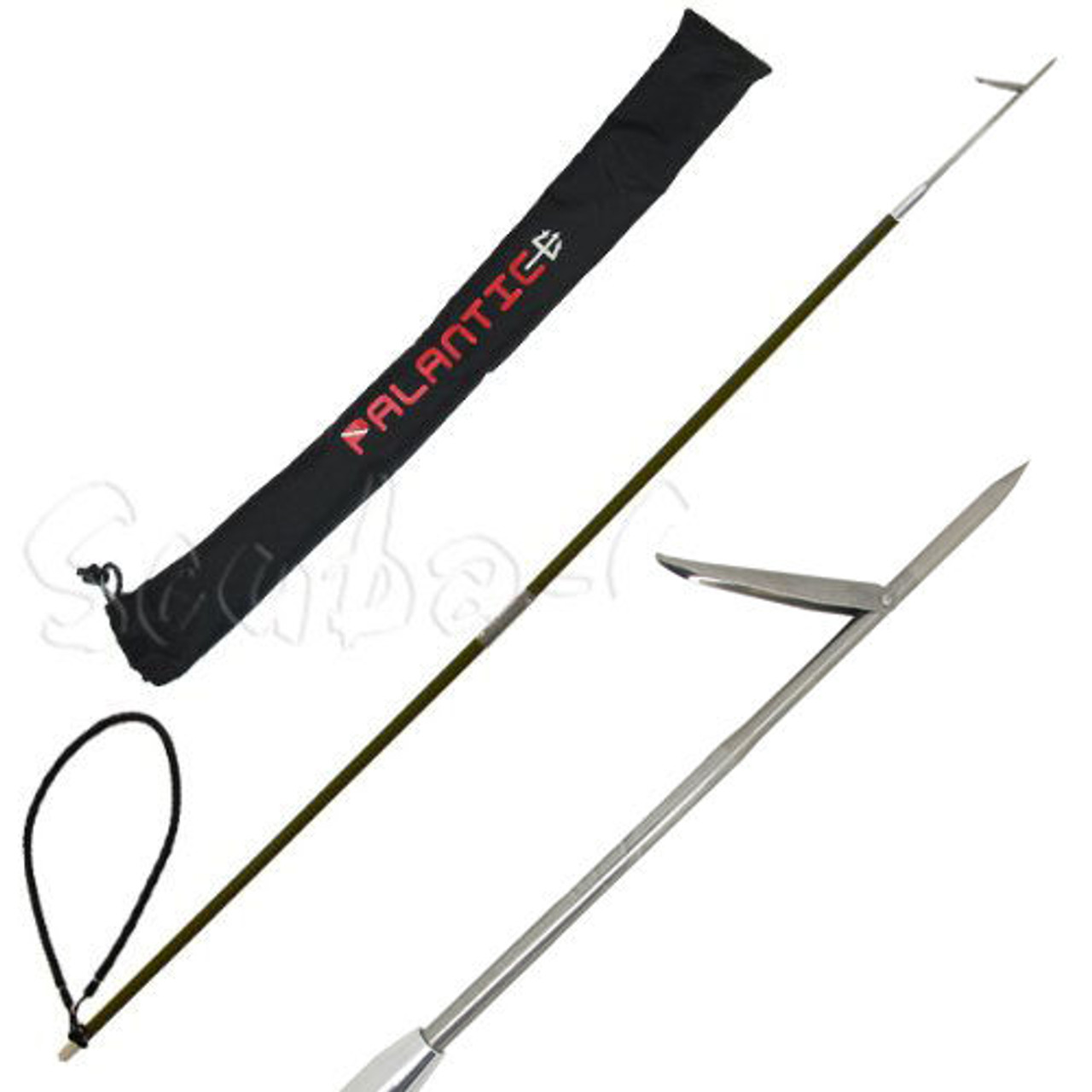 Scuba Choice Carbon Fiber 5' Travel Spearfishing 2-Piece Pole Spear Single  Tip Flopper and Bag : : Sports & Outdoors