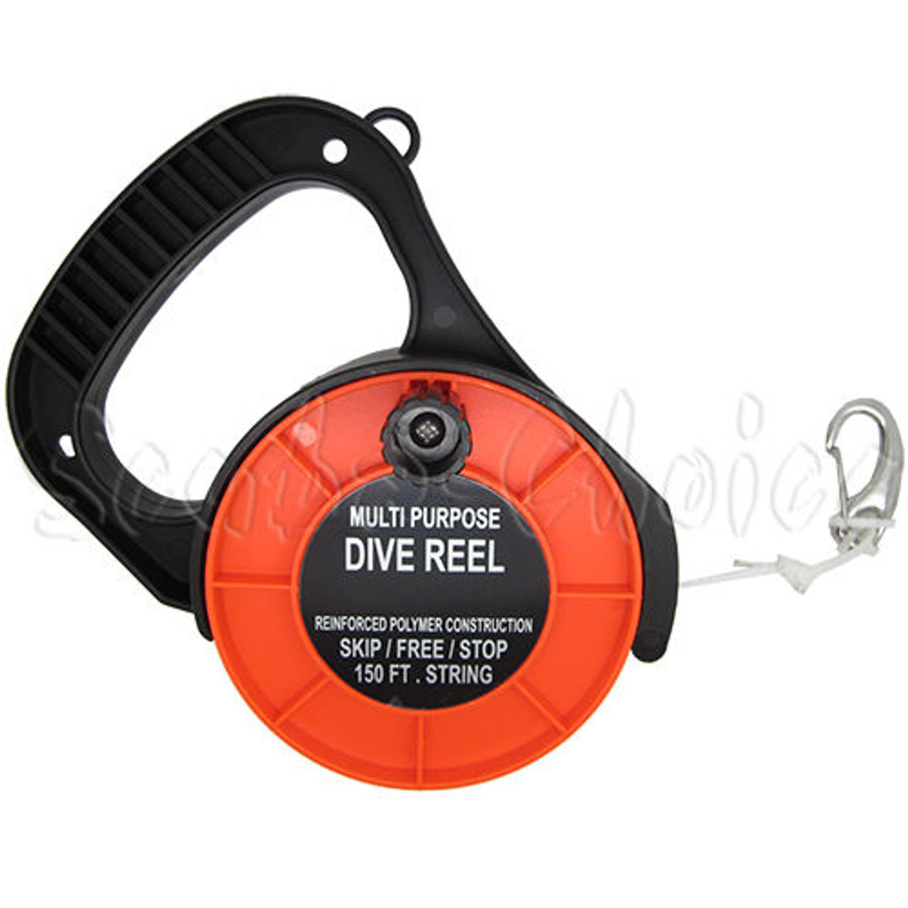 Scuba Choice Scuba Diving Multi Purpose Dive Reel 150' (Green)