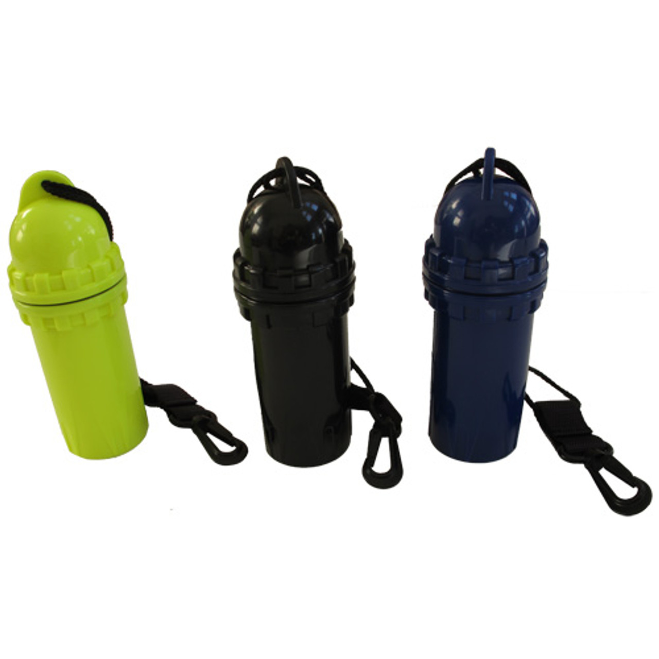 Scuba Diving Snorkeling Waterproof Cylindrical Dry Box with Clip -  scubachoice