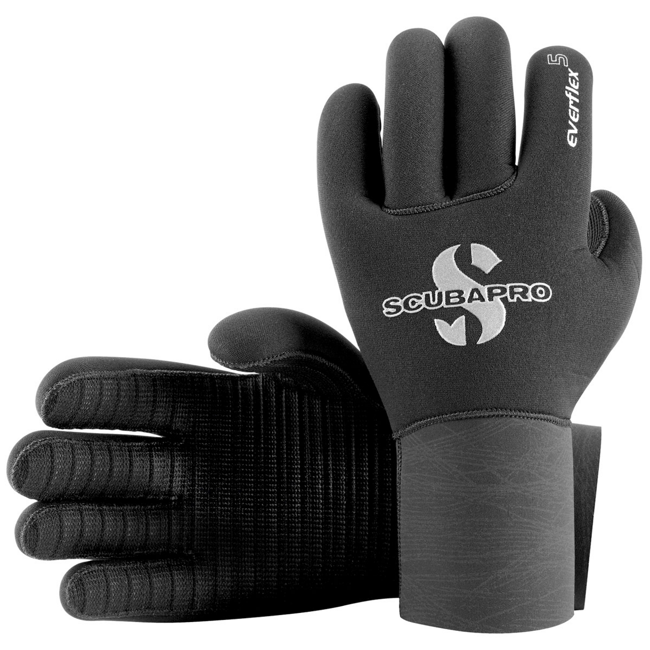 Scubapro Everflex 5 mm Gloves - Black - scubachoice