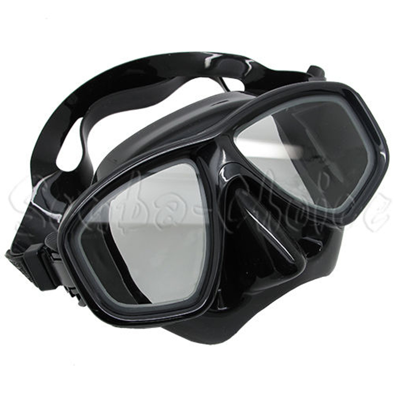 Scuba Black Dive Mask FARSIGHTED Prescription RX Optical FULL Lenses