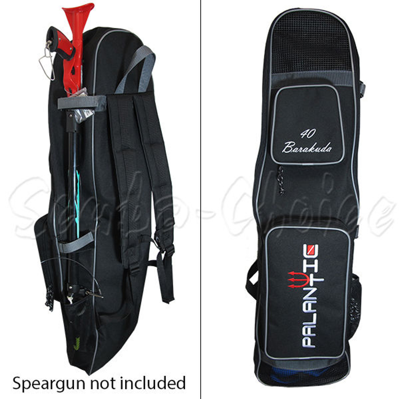 Palantic 40 Spearfishing Fins Gear Bag Backpack w/ Speargun Carry System