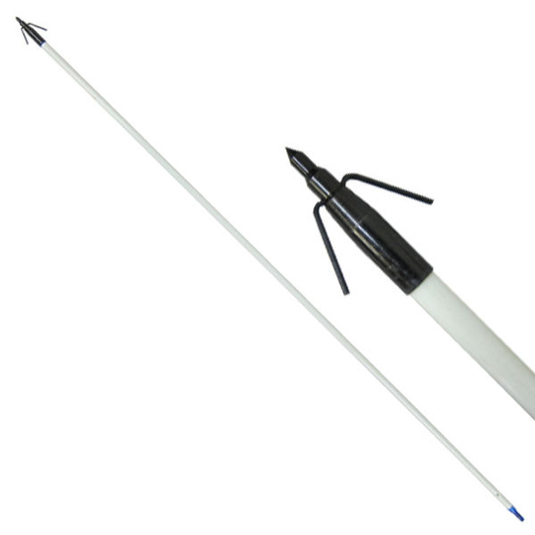 33.5" Archery Bow Fishing Fish Hunting Arrow head with Black Torpedo Tip