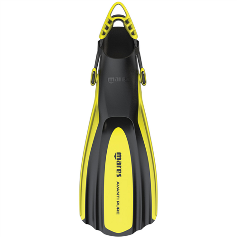 Mares Avanti Pure Open Heel Fins, Yellow