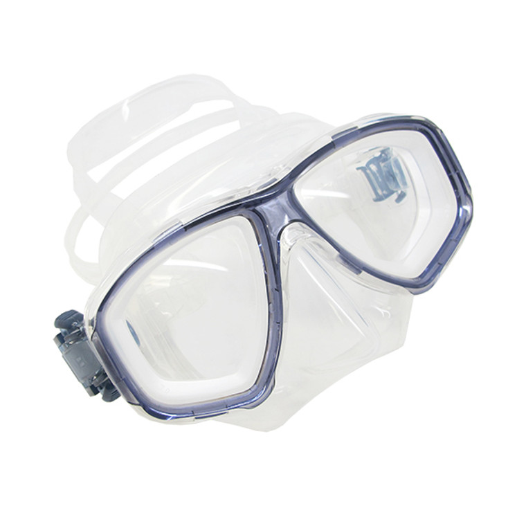 Palantic M36 Titanium Blue RX Nearsighted Lenses Dive/Snorkeling Mask