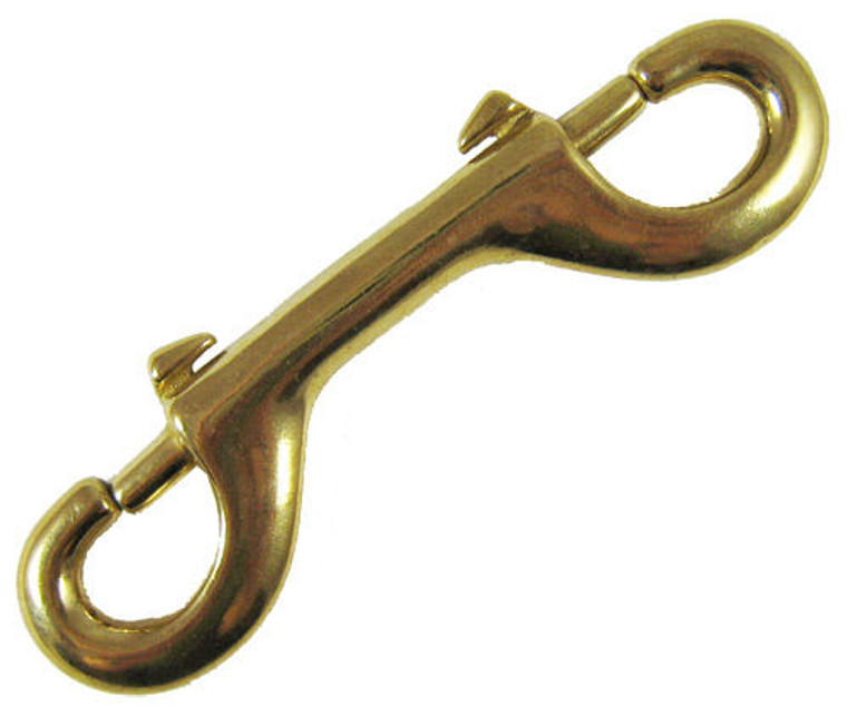 Scuba Dive 4" Brass Clip Double Ended Snap Bolt