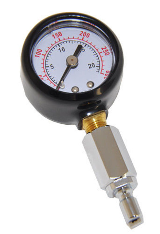 Scuba Diving 1.5" Intermediate Low Pressure Checker Tank Gauge - 300 PSI