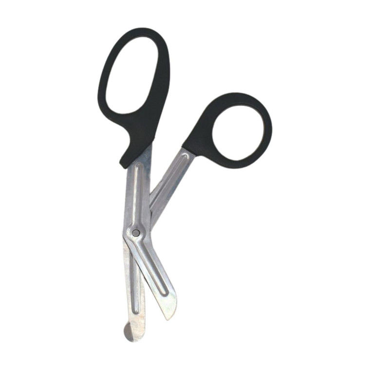 Scuba Diving Safety Stainless Steel Scissors Shears with Plastic Snap Clip