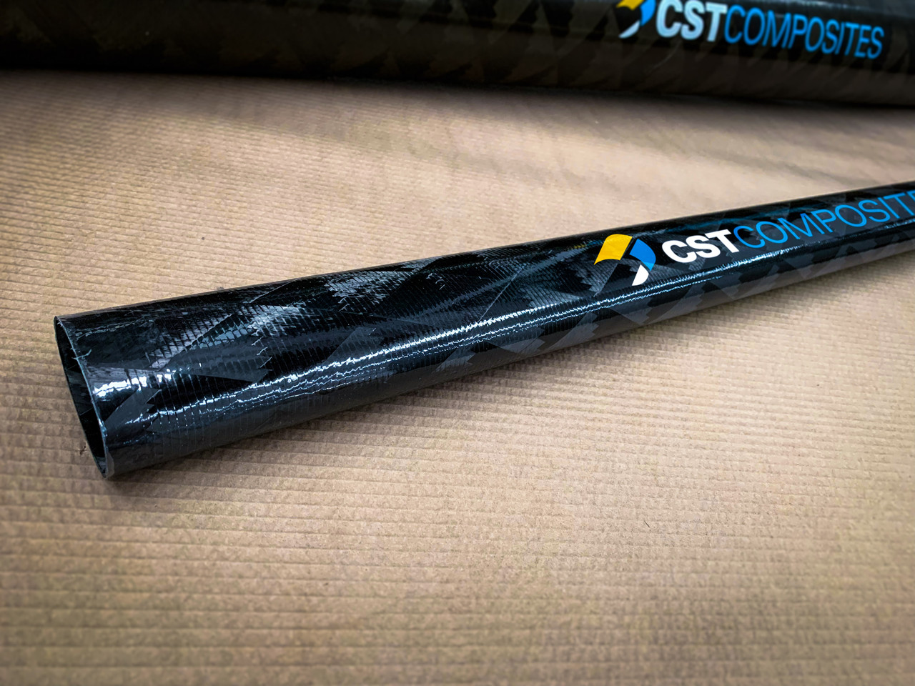 ID75.0 x 35.0mm, W1.7mm, Carbon Epoxy Tube, Squared Elliptical, 2200mm ...