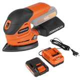 Powerplus Handpalmschuurmachine 20V SET + accu