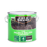 CetaBever Tuinbeits Palen & Bielzen carbobruin