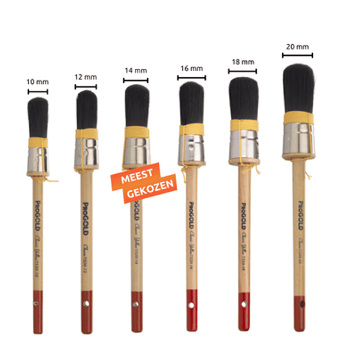ProGold Patentpunt kwast Classic Yellow
