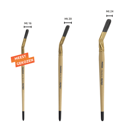 ProGold Penseel Lyons Gebogen Exclusive White