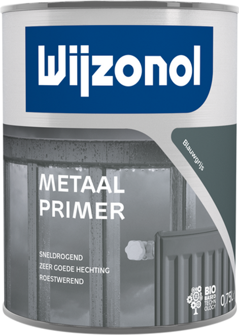 Wijzonol Metaal Primer Blauwgrijs