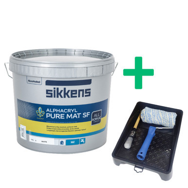 Sikkens Alphacryl Pure Mat SF - Combideal Grof | Onlineverf.be